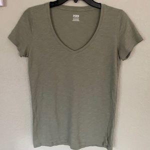 Women’s XS Pink Army Green top